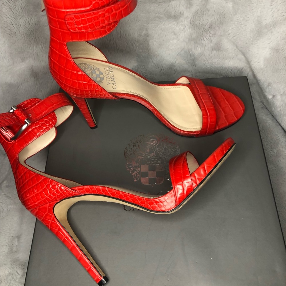 Vince Camuto Cherry Red heels